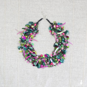 6877 🌸 Tropikalny raj na Twojej szyi! 🌺