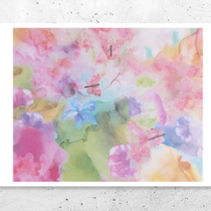 kolorowy plakat A4, pastelowy plakat z motylkami, abstrakcja plakat, boho plakat na ścianę, kwiaty plakat, motylki plakat, nowoczesne plakaty do domu