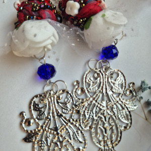 Kolczyki kolorowe boho