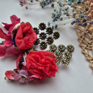 Klipsy szalone leciutkie duże