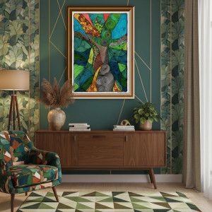 4. JESZCZE BĘDZIE PRZEPIĘKNIE - rysunek, plakat.