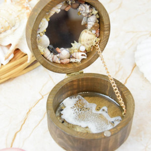 Szkatułka morski wieniec 02