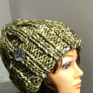 Czapka zimowa ręcznie zrobiona