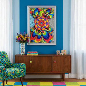 5. TĘCZA - rysunek, plakat.