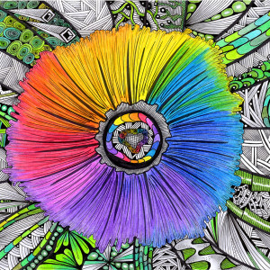 73. ENERGIA - rysunek, plakat.