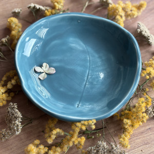 Patera „Turkusowy Liść”