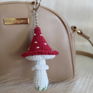 Brelok muchomorek, Brelok do kluczy, Brelok grzybek