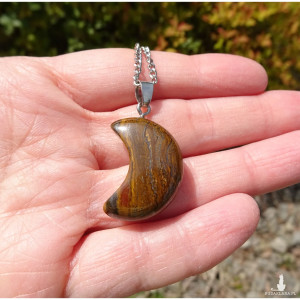 Wisiorek z kamieniem naturalnym Tygrysie żelazo