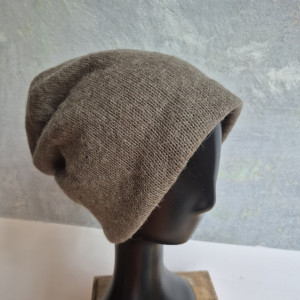 Czapka wełniana szara Khaki
