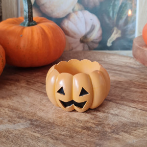 świeczka dynia halloween mała