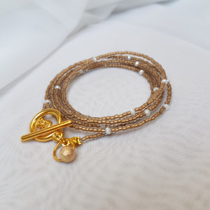 Bransoletka z koralików Tina