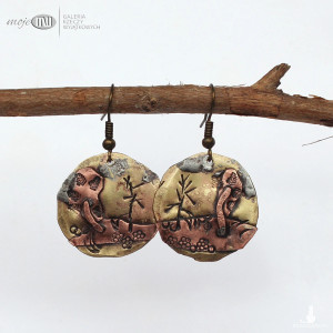 Kolczyki z widoczkiem