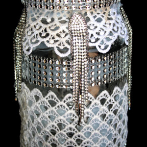 Elegancki biżuteryjny lampion dekoracyjny