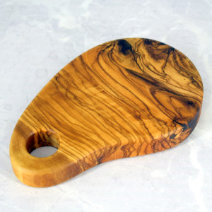 Mała deska do krojenia 15 cm drewno oliwne