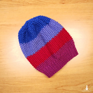 6908 Ciepła, Kolorowa Czapka Zimowa - Idealna na Chłodne Dni.