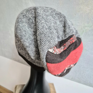 Czapka szara smerfetka