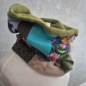 Komin patchworkowy  kolorowy