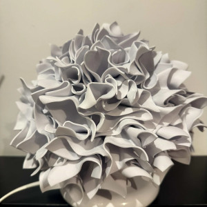 Hortensja lampka z pianki EVA