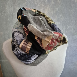 Komin patchworkowy  kolorowy