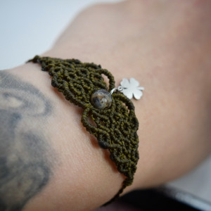 Bransoletka z Zawieszką. Koniczynka