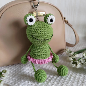 Breloczek żabka, Brelok do kluczy, Brelok dla dziecka