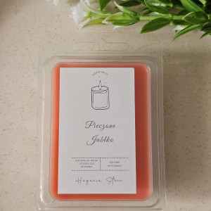 Sojowy wosk do kominka o zapachu Pieczone Jabłko