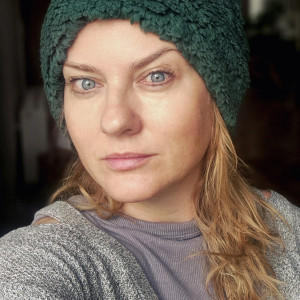 Futrzana  sztuczne futro czapka baranek