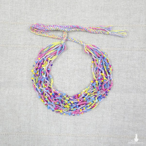 5832 Naszyjnik "Pastelowy Radosny Mix"