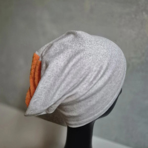 Czapka szara sportowa