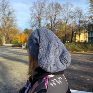 Czapka fioletowa Smerfetka