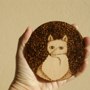 podkładka/dekoracja lisek