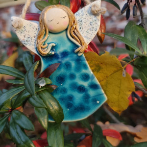 Aniołek ceramiczny