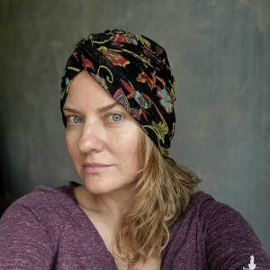 Turban kolorowy etno orient