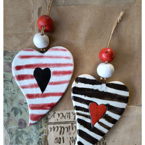 Serca w paski