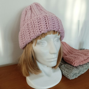 Czapka wełniana z alpaką