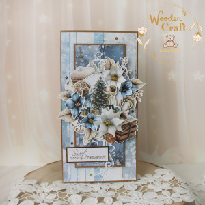 Kartka świąteczna Boże Narodzenie "Choinka" GOTOWA