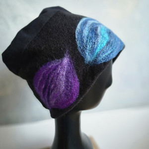 opaska wełniana filcowana Szeroka