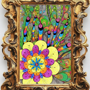 27. ZAROŚLA - rysunek, plakat.