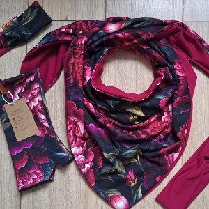 Zestaw. Handmade. Piwonia.