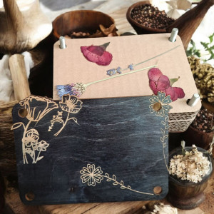 Praska/ zielnik do suszenia kwiatów