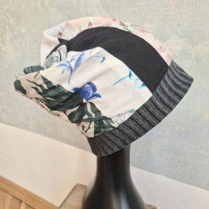 Czapka patchworkowa Smerfetka