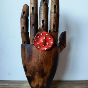 Pierścionek muchomor