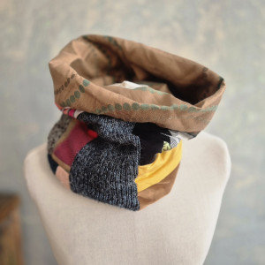 Komin patchworkowy  kolorowy