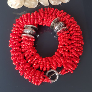 Naszyjnik Czerwona Slowianka