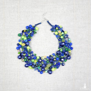 6952 Energetyczny Naszyjnik "Morska Bryza"