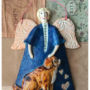 Aniołek z bernardynem