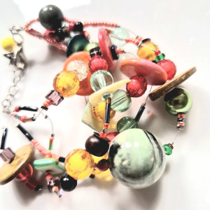 Bransoletka koralikowa boho