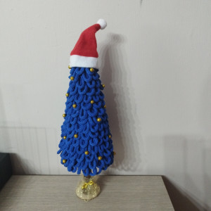 Choinka ze sznurka bawełnianego