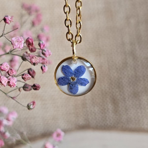 Zawieszka z niezapominajką