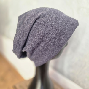 Czapka uniseks szara  box t1